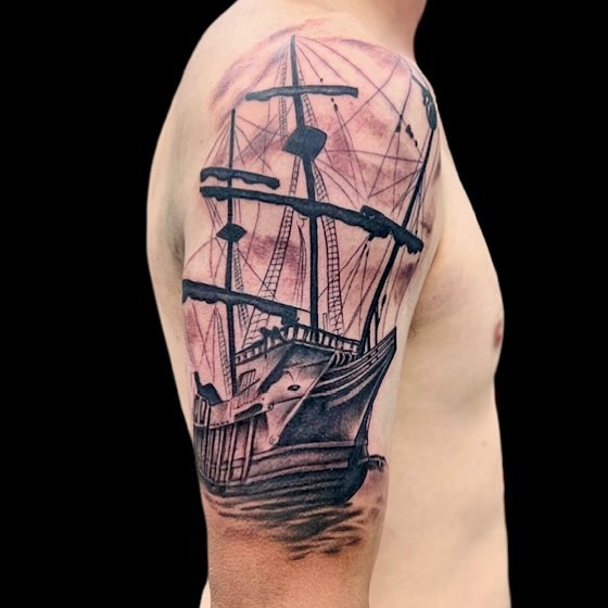 Shane tattoo work at TNT Tattoo Aiea Hawaii — piece 03